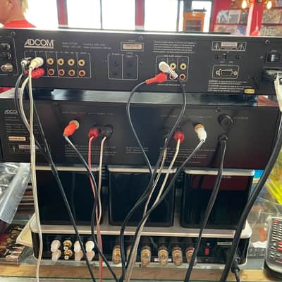 ADCOM GFA-5300 Stereo 2-Channel Power Amplifier 80WPC 8Ω TESTED WORKS GREAT image 5