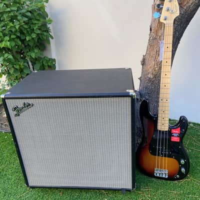 Fender Bassman 410 Neo 500-Watt 4x10" Bass Speaker Cabinet 2012 - Present - Black image 4