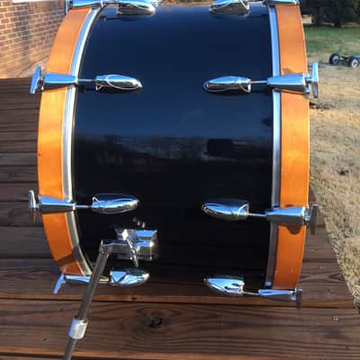 Yamaha YD 9000 24x14" Kick Drum 1979 Black image 4