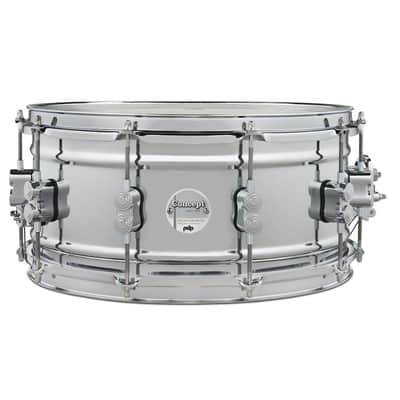 PDP PDSN6514SSCSC Concept Series 6.5x14" Steel Snare Drum