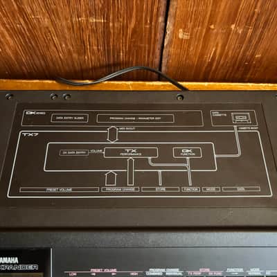 YAMAHA TX7 TONE GENERATOR FM EXPANDER desktop module form of Yamaha's DX7 image 4