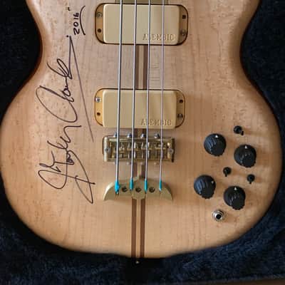 Alembic Stanley Clarke retro bass guitar 2016 filter preamp led's image 1