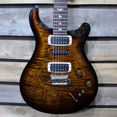 PRS Core Series Modern Eagle V Black Gold Wraparound Burst with Hardshell Case image 1
