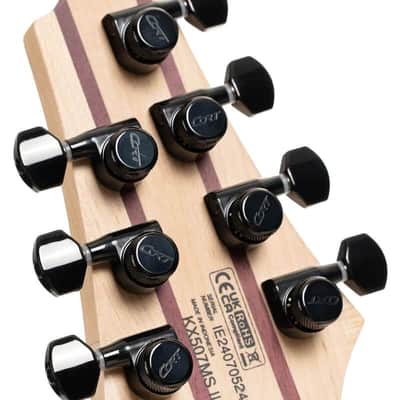 Cort KX507MS Pale Moon 7-String Natural Black Burst (B Stock) image 9