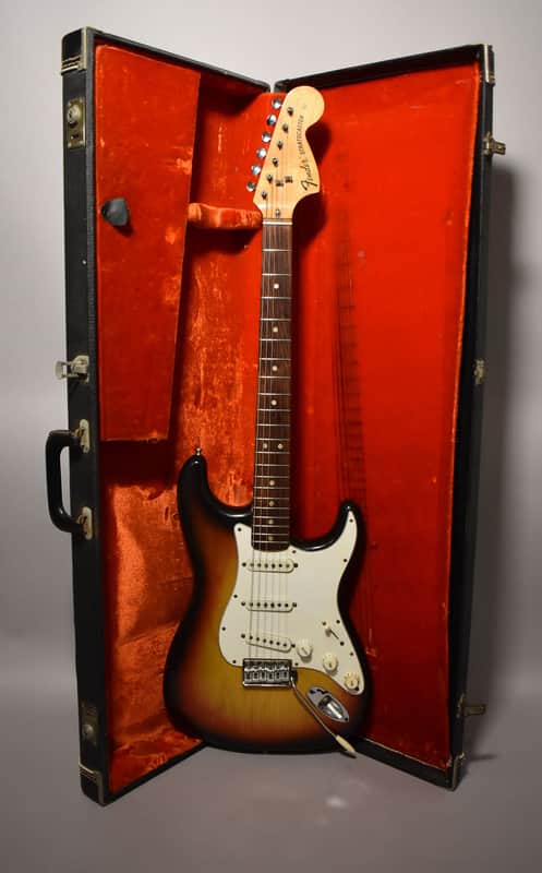 1974 Fender Stratocaster Sunburst w/OHSC image 1
