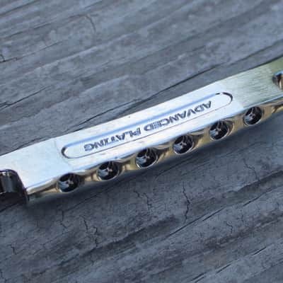 Advanced Plating Lightweight Tailpiece Chrome for Gibson Les Paul SG ES 2020's Stop Tail image 4
