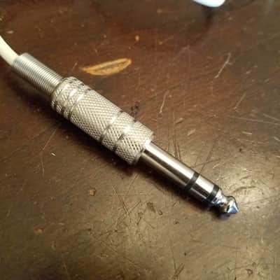 Wollensak Shure B-162-4 Harp Mic Hi-Z 1956 Chrome / White Space Age image 10
