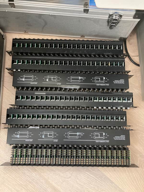 Neutrik NYS-SPP-L1 48-Point TRS Patchbay image 1
