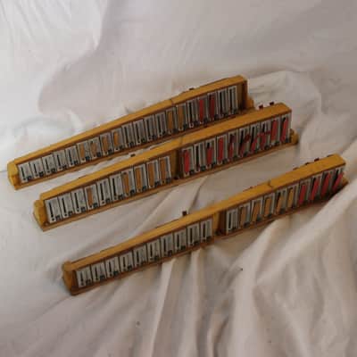 Accordion Part - Lot of 3 Treble Reed Blocks for 41 120 Piano Accordion LMM Complete image 2