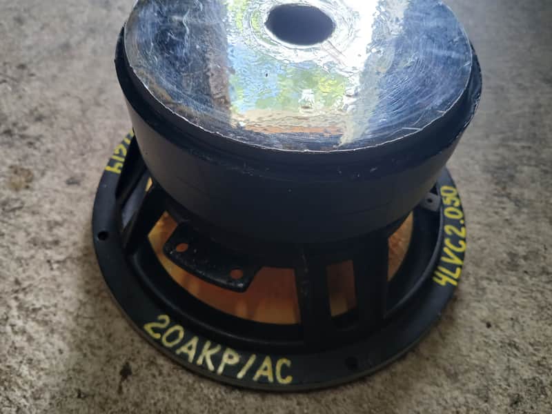 8" SUBWOOFER 2 OHM 400 WATT KRK ARAMID CONE BUTYLENE MAG.DOUBLE STACK image 1