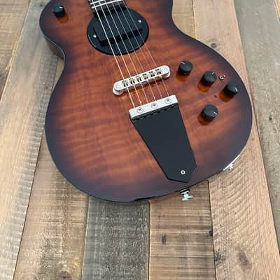 Rick Turner Guitars Model 1 Featherweight with Figured Redwood Top image 8