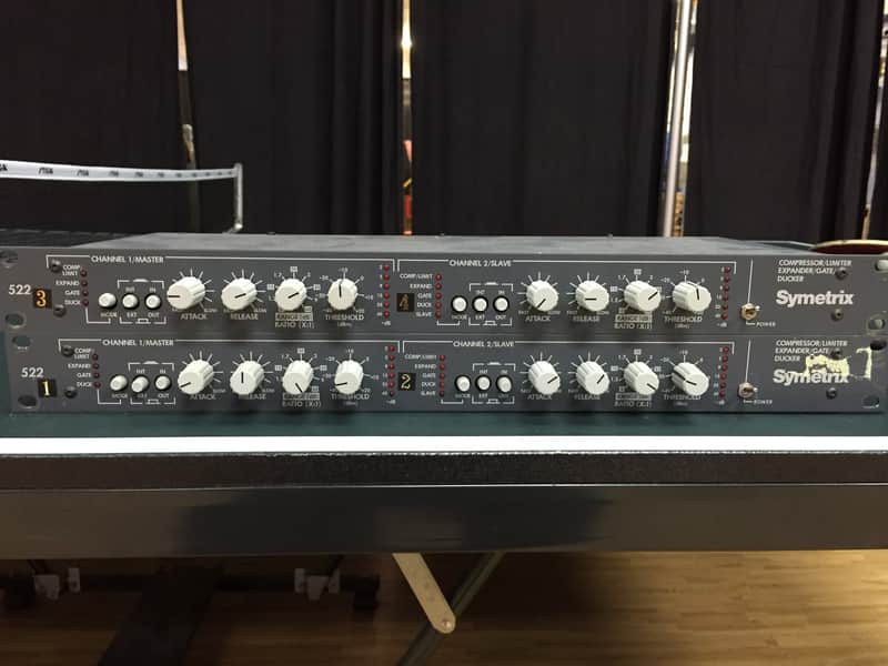 Symetrix 522 2-Channel Compressor/Limiter Expander/Gate/Ducker image 1