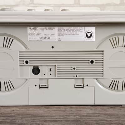 SHARP GF-4343 ✅Serviced Warranty Rare Vintage Cassette Deck Boombox Retro Japan image 18