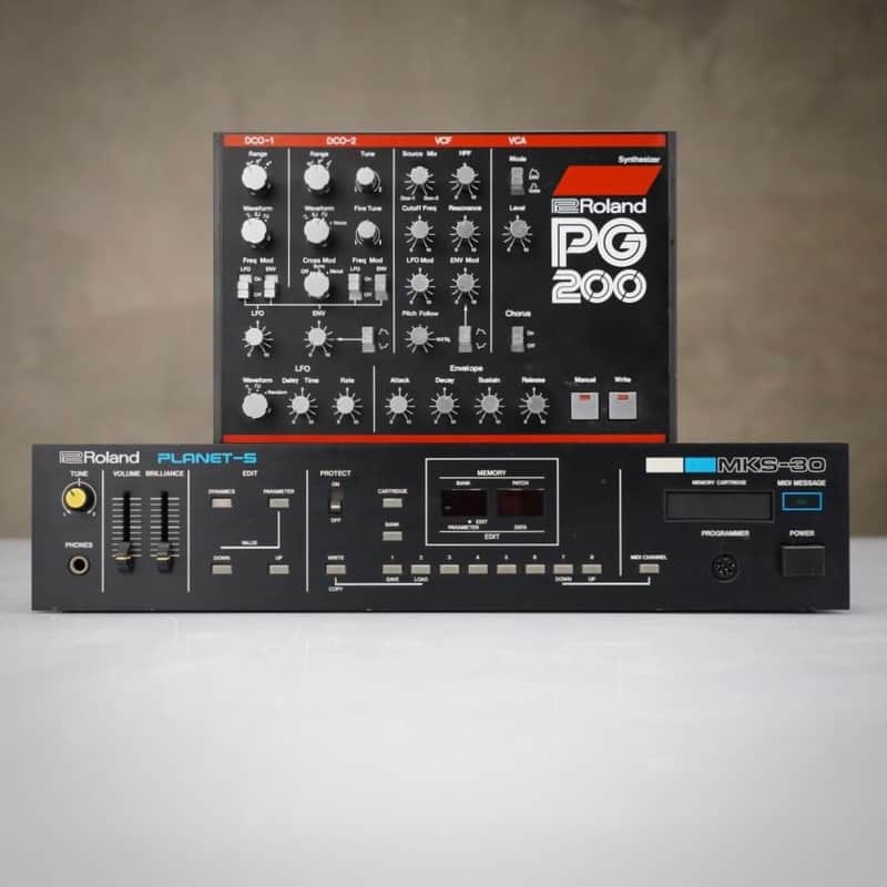Roland MKS-30 Planet-S Synthesizer & PG-200 Programmer Module #57543 image 1