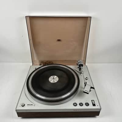 Vintage Philips 212 Turntable Record Player image 1