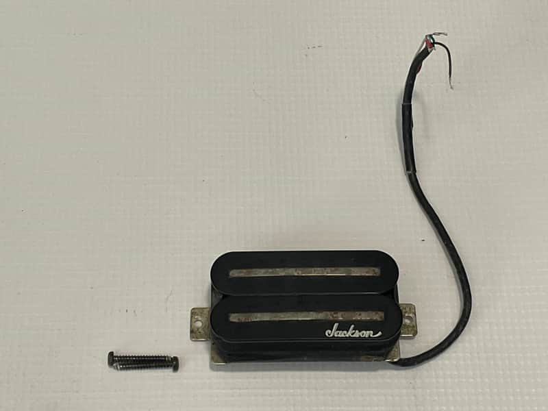 1990's Japan Jackson Professional Dinky J-85 Black Bridge Dual Blade Humbucker Guitar Pickup 8k image 1