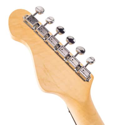 Vintage V6 ReIssued Electric Guitar ~ Candy Apple Blue image 11