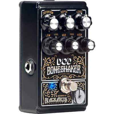 Digitech DOD-BONESHAKER Distortion Pedal, a potent, frequency-specific distortion pedal, designed by Black Arts Toneworks image 5