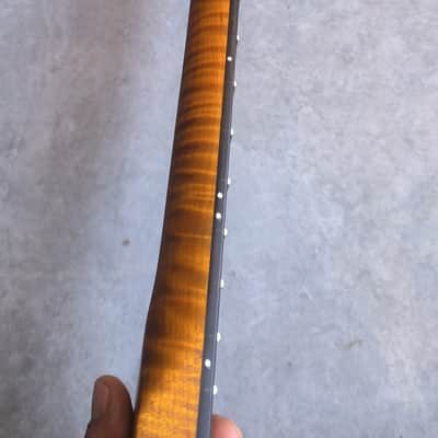 Roasted Flamed Maple Neck Rosewood fingerboard - 22 Frets image 6