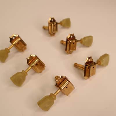 Vintage Gibson Kluson Deluxe Gold Tuners PAT NO D-169400 Double Line Les Paul Custom ES-355 image 5