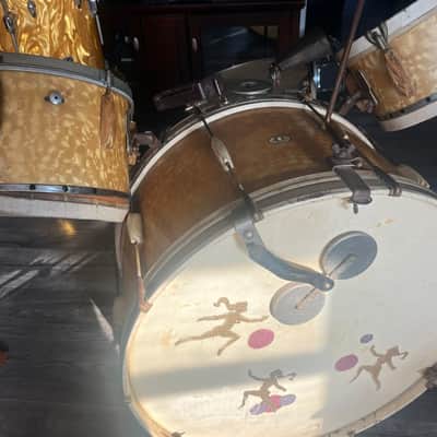 Ludwig Vintage 1940’s - Crystal pearl image 2