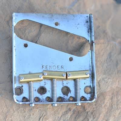 Fender Telecaster Bridge Plate :: 1967 :: Old and Vintage (not a reissue) image 1