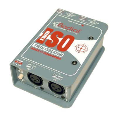 Radial Engineering Twin Iso Passive Line-Level Isolator image 2