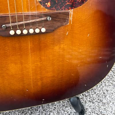 Gibson J-45 Deluxe 1969? Cherry Sunburst image 11