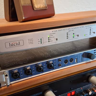 Lucid SSG192 Studio Sync Generator, Master Clock - Silver image 1