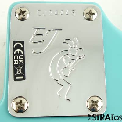 USA Fender ERIC JOHNSON Strat BODY + HARDWARE American Tropical Turquoise image 4