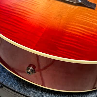 2025 Gibson Les Paul Parlor Acoustic-Electric Guitar Vintage Cherry Sunburst image 7