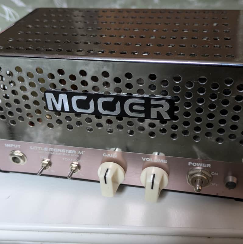 Mooer Little Monster AC 5-Watt Mini Guitar Amp Head 2013 - Present - Silver image 1
