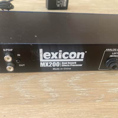 Lexicon MX200 Dual Reverb Effects Processor 2010s - Black image 8