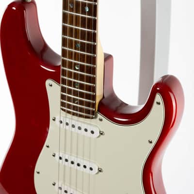 Fender American Deluxe Stratocaster 2008 Trans Red image 10