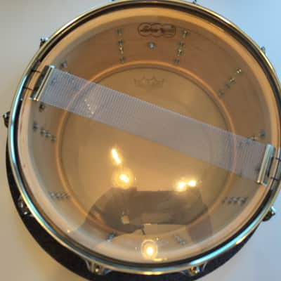 Ludwig LLS364-0N Legacy 6.5X14 Natural 3 Ply Maple, Maple Reinforcement Rings 10 Lug 2013 - Natural Maple image 10