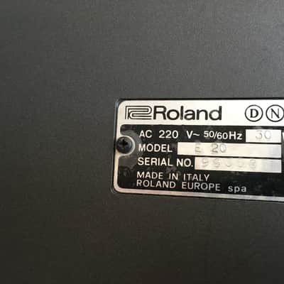 Roland E-20 E20 Intelligent Synthesizer image 7