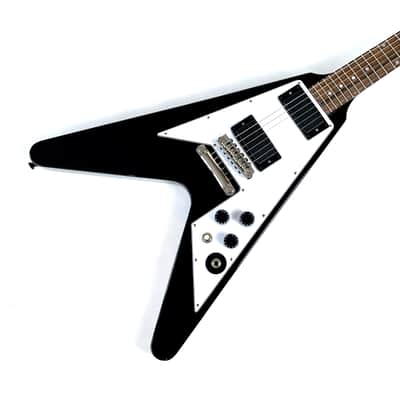 Epiphone Flying V ’79 Kirk Hammett Signature 2023 Ebony image 3