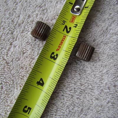 Vintage Threaded Inserts 1/2" Short Vintage Style Tailpiece Threaded Inserts Old & Crusty image 4