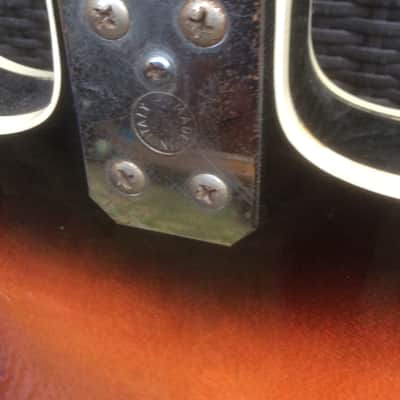 VOX escort / Crucianelli elite Vintage Bass 1960,s sunburst image 9