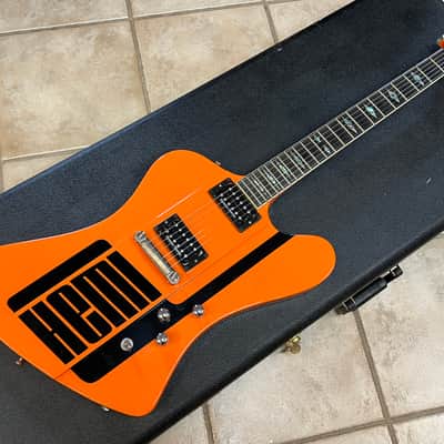 GMP Guitars Hemi F-Bird Electric Guitar Orange w case image 2