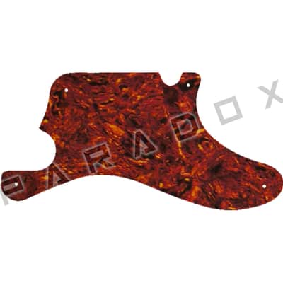 Custom Pickguard For 2019 - 2024 Made in America Fender Custom Shop Limited Double Esquire - Tortoise Shell/White / Black / White .090"