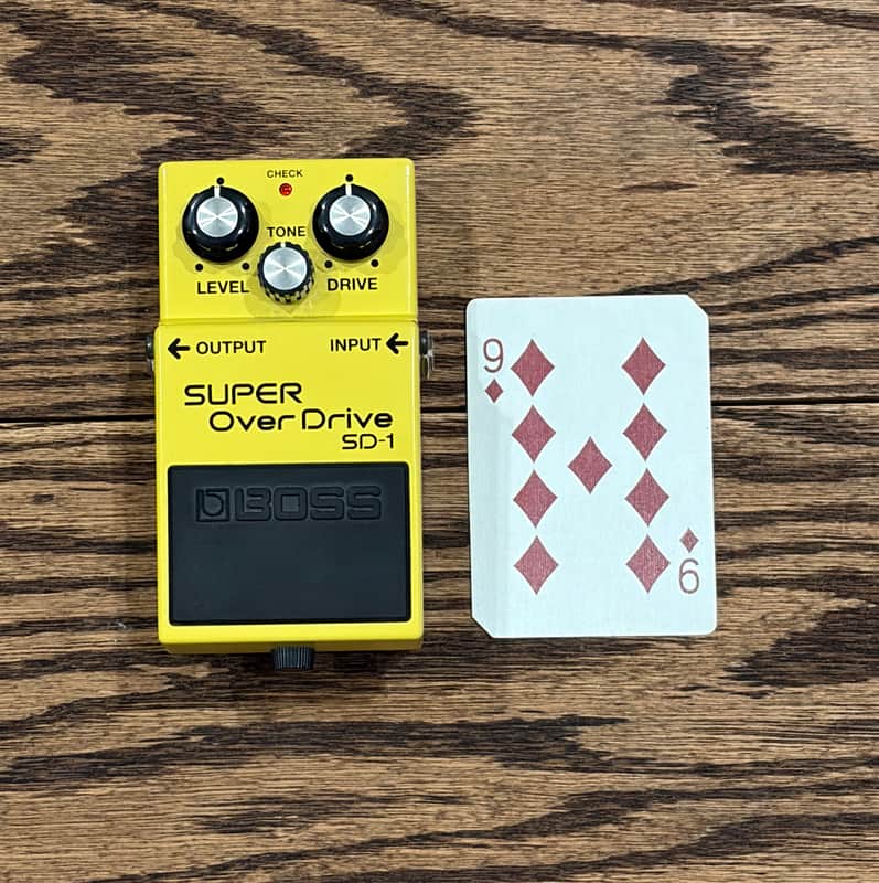 Boss SD-1 Super OverDrive 1997 - Present - Yellow image 1