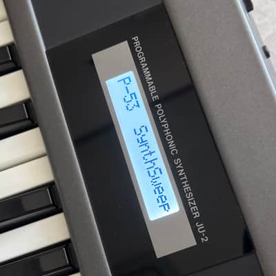 Roland Alpha Juno-2 Polyphonic Synthesizer New Display + M-64C Memory Card +Pedal image 8