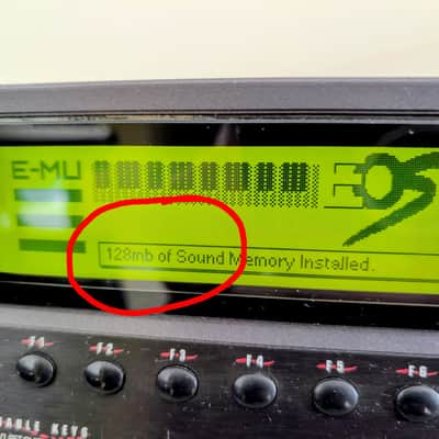 E-MU E5000 Ultra 64-Voice Sampler ¡128Mb RAM! image 2