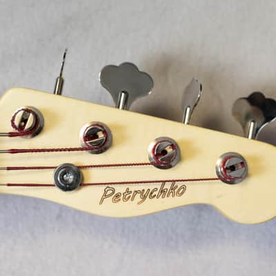 Petrychko Precision Bass 4 2017 Olympia White image 4