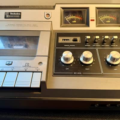 Technics RS-640 Dual Head Cassette Deck 1970s | Reverb