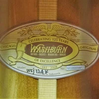 Washburn Vintage Series WSJ-124K Acoustic Guitar image 3