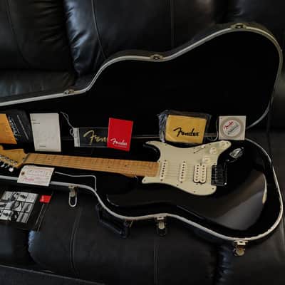 Fender American Deluxe Stratocaster Black Fat Strat *UNPLAYED* 2002 image 3