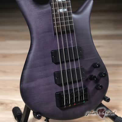 Spector Euro 5 LX Neck-Thru 5-String EMG Bass – Nightshade image 3