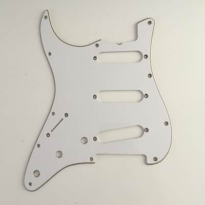 Vintage Spec Fender Lic Old Style Guitar Lefty Strat Pickguard 3-ply Aged Relic image 1